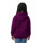 Gildan Sweater Hooded HeavyBlend for kids 83 Maroon-XS
