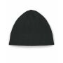 Fielder - Jersey knit beanie met een zacht interior - Black (OS)