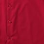 RUS Men LSL Tailored Polycot. Poplin Shirt, Classic Red, M