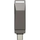 Zinklegering USB-stick Dorian - zilver