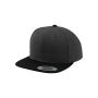 Classic snapbackpet in twee kleuren CHARCOAL / BLACK One Size