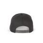 First - 5 panels cap Dark Grey One Size