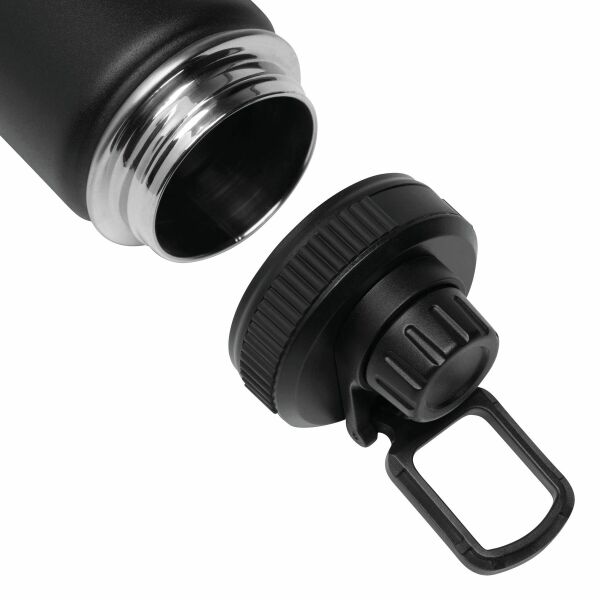 ARMY STYLE - Vacuüm isoleerfles, dubbelwandig zwart ARMY STYLE - Vacuüm isoleerfles, dubbelwandig zwart