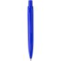Ramin mini balpen van gerecycled plastic (blauwe inkt) - Koningsblauw