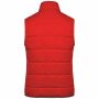 Gewatteerde bodywarmer red XS