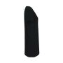 LADIES LONG LENGTH T-SHIRT, BLACK, XS, NEUTRAL