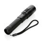 Gear X USB oplaadbare zaklamp, zwart