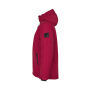 Gewatteerde winterjas met capuchon | dames - Rood, 3XL