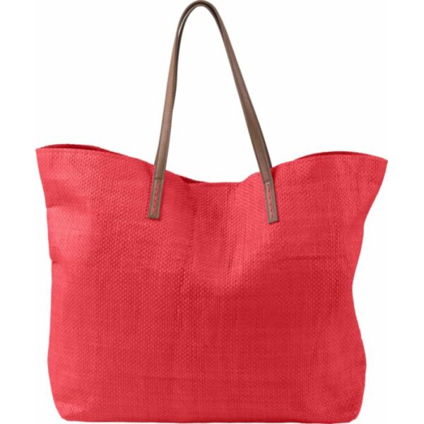 Gelamineerde non-woven (180 gr/m²) strandtas Sana