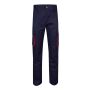 VL HYPNOS. Tweekleurige keperstof broek met meerdere zakken (200g/m²), van katoen (35%) en polyester (65%)