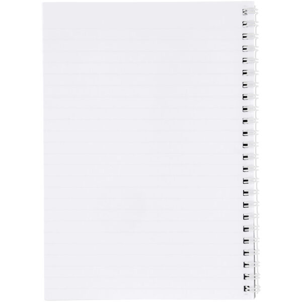 Desk-Mate® A5 notitieboek met synthetische omslag - Wit Desk-Mate® A5 notitieboek met synthetische omslag - Wit