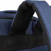rPET polyester (300D) laptoptas Eulalia zwart