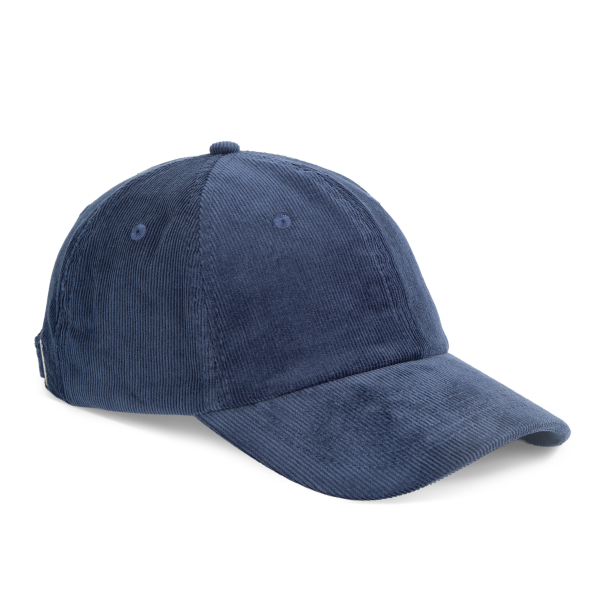 Fluwelen pet met laag profiel Pageant Navy One Size Fluwelen pet met laag profiel Pageant Navy One Size