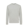 Iqoniq Denali gerecycled katoen sweater ongeverfd, heather grey (5XL)