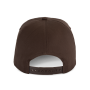 First - 5 panels cap Chocolate One Size