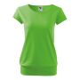 T-shirt women's City apple green M