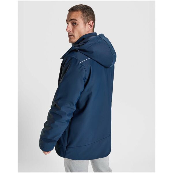 Emin gewatteerde unisex thermoparka - Zwart - 3XL Emin gewatteerde unisex thermoparka - Zwart - 3XL