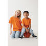 IQONIQ Koli kids lichtgewicht gerecycled katoen t-shirt, oranje (1112) IQONIQ Koli kids lichtgewicht gerecycled katoen t-shirt, oranje (1112)