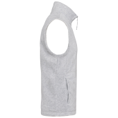 Bodywarmer van microfleece heren Ash Heather 4XL