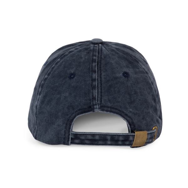 Vintage Cap mit 6 Panels Washed Navy One Size Vintage Cap mit 6 Panels Washed Navy One Size