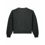 Stella Alma Vintage - Garment-dyed crewneck sweatshirt met een vrouwelijk cut - G. Dyed Black Rock (S)