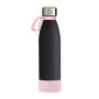 Fles RETUMBLER-myTOULON GLASS - lichtmagenta, roze, zwart Fles RETUMBLER-myTOULON GLASS - lichtmagenta, roze, zwart