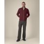 Trailer 2.0 - Het unisex sweatshirt met rits en opstaande kraag - Burgundy (5XL)