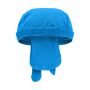 Functional Bandana Hat bright blue one size