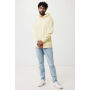 IQONIQ Yengo recycled katoen hoodie met steekzakken, cream yellow (L)