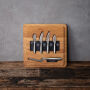 BOSKA Ultimate Cheese Set Small Copenhagen, bruin, staal