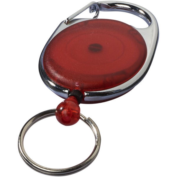 Gerlos sleutelhanger en rollerclip - Rood Gerlos sleutelhanger en rollerclip - Rood