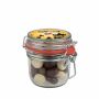 Weckpotje 0,25 liter, gevuld met snoep Transparant Gemengde Chocolade Kruidnoten Weckpotje 0,25 liter, gevuld met snoep Transparant Gemengde Chocolade Kruidnoten