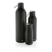 Avira Avior RCS gerecycled roestvrijstalen fles 500 ML, zwart