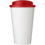 Brite-Americano® 350 ml geïsoleerde beker - Wit/Rood Brite-Americano® 350 ml geïsoleerde beker - Wit/Rood