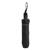 21 "Impact AWARE ™ RPET 190T Pongee tweekleurige miniparaplu, blauw