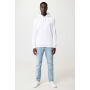 IQONIQ Jasper gerecycled katoen hoodie, recycled white (L)