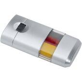 Vibrante vlaggen facepaint - Geel