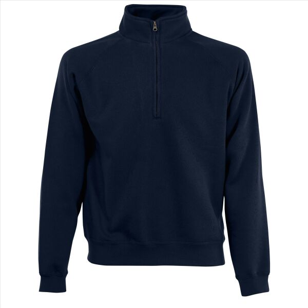 Fruit of the Loom Classic Zip Neck Sweat