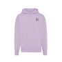IQONIQ Yoho gerecycled katoen relaxed hoodie, lavender (L)
