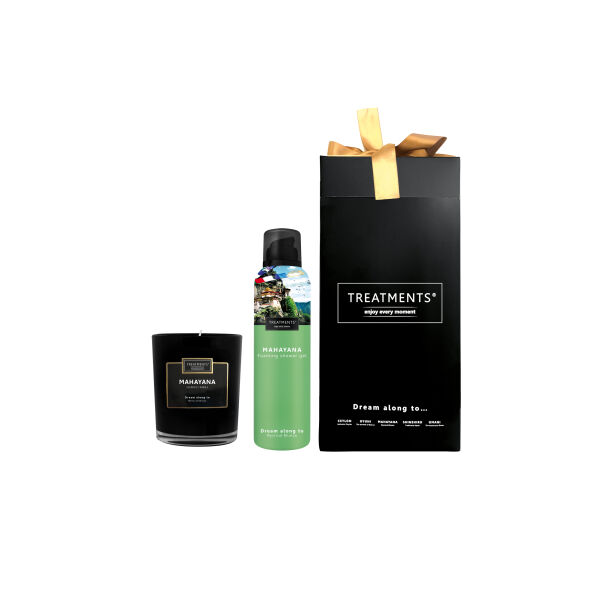 TREATMENTS® Giftbox Shower Foam & Candle - Mahayana TREATMENTS® Giftbox Shower Foam & Candle - Mahayana