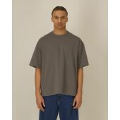 Asher - Boxy uniseks T-shirt van stevige stof - 3XL