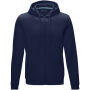 Ruby heren biologische gerecyclede hoodie met volledige rits - Navy - 2XL