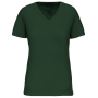 Dames-T-shirt BIO150 IC V-hals Forest Green XS