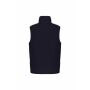 Met fleece gevoerde bodywarmer unisex navy/grey XS