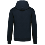 Sweater met contrasterende capuchon Navy / Red XXL