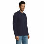 PERFECT LSL MEN - PERFECT MEN LSL POLO 180g - 3XL - Franse Marine