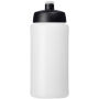 Baseline® Plus drinkfles van 500 ml - Zwart/Transparant wit