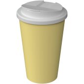 Americano® Infiniti geïsoleerde beker van 350 ml met morsbestendig deksel - Pale Banana