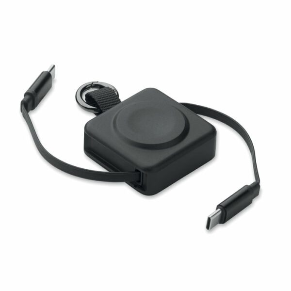 SKILFUL - Intrekbare 100W USB-C-kabel