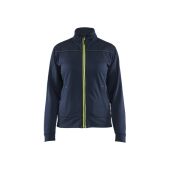 Donker marineblauw/High Vis Geel
